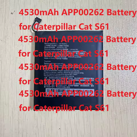 4530mAh APP00262 Battery for Caterpillar Cat S61