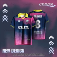 COQGM Officiai Original Design - Futsal Football baju jersey custom name baju lelaki Thailand Viral 