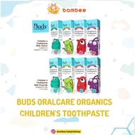 Buds Organics Children's Toothpaste Fluoride & Xylitol Children's Toothpaste/ Buds Oralcare Organics