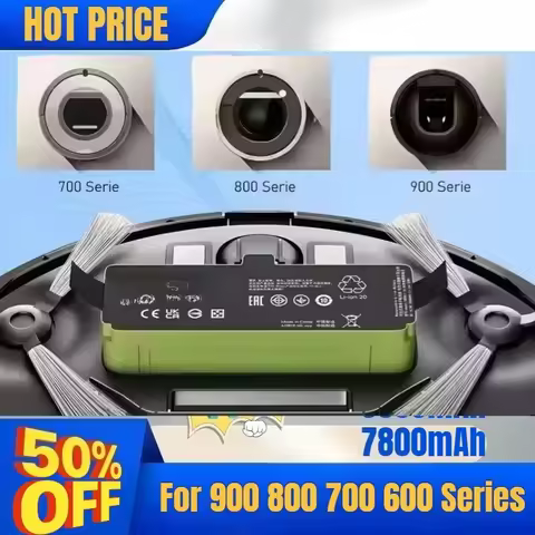 New 14.4V Lithium Ion Battery for IRobot Roomba Cleaner 900 800 700 600 Series 890 860 895 675 695 6