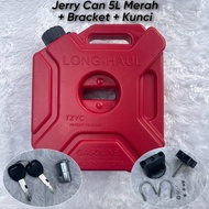 jerigen bensin motor touring jerry can fuel tank long haul plastic abs - ShafiyulShop