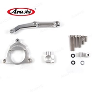 Arashi Steering Damper Mount Bracket For KAWASAKI Z800 2013 2014 2015 Motorcycle CNC Stabilizer Fast