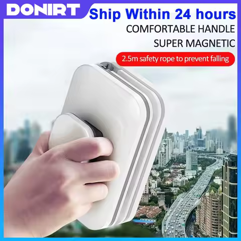 NEW Magnetic Window Cleaner Double-sided Window Cleaning Brush Glass Wiper Cleaning Tools outside wi