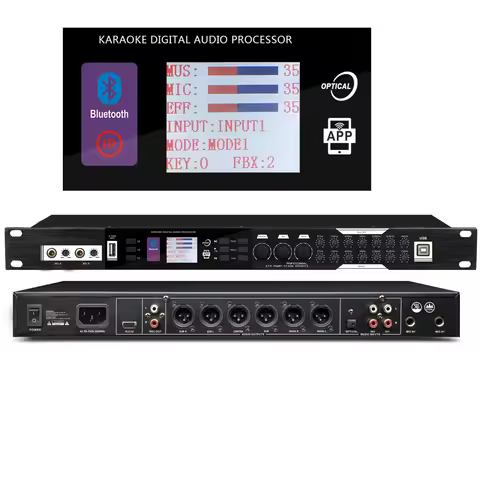 JBL-KX500 Audio Microphone Sound Processor with Computer PC Software Bluetooth APP Connection PreAmp