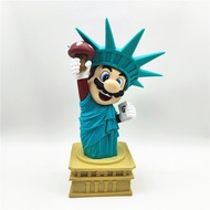 Liberty Goddess Mario Pvc Gk Sculpture Collectible Figure Model Toy
