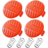 Penutup Penutup Spool Gantian RC100P untuk Pemangkas Tali Black Decker GH500 GH600 GH610 GH900 GH912