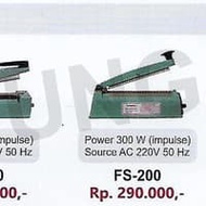 MESIN PLASTIC WELDING MACHINE MODERN IMPULSE SEALER/ FS 400 (40 CM)