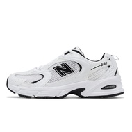 New Balance NB Casual Shoes 530 Men's Women's White Black Leather Mesh Breathable Shock-Absorbing Re