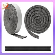 [gaozuo523.vn] Self-Adhesive Flat Stove Door Window Glass Gasket 3Pcs Gasket Rope Kit 7/8" Wood Stov