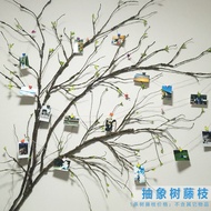 Simulation Tree Vines Dry Rattans Decorative Leaves Branches Dried Indoor Vines Fake Flower Vines Pl