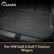 For VW Golf 6 Golf 7 Station Wagon Custom Car Trunk Mat Anti-dirty Pad Protective Pad Cargo Liner Au