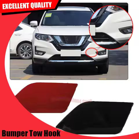 For Nissan Rogue X-Trail T32 2017-2020 Front Bumper Tow Hook Cover Cap Trailer Eye Lid OE 622A0-6FV0