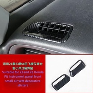 Honda 21-23 Styles Fit Air Conditioner Air Outlet Small Square Frame Dashboard Side Small Style Mask