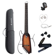 Donner HUSH-I Hush Series Silent Guitar Kit Mahogany กีต้าร์โปร่งไฟฟ้า
