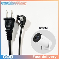 Sun HY300/HY320 Projector 1.2m Original Extended Power Cord AC Cable Extension Cable Charging Projec