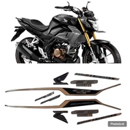 Motorcycle Striping Stickers HONDA CB 150R 2024 se Matte black
