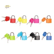 8 Pack Locks Small Padlock with Key Luggage Gym Locker Lock Mini Colorful Padlock for Outdoor School