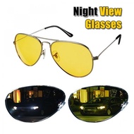 Night View Glasses Vision Anti-Glare Night Glasses Yellow Vision Night View Car Motorcycle Rider