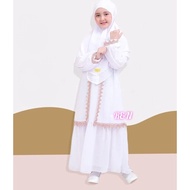 Baju Muslim Anak  Gamis Anak Perempuan  Gamis Putih Anak Perempuan