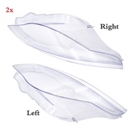 1 Pair Front Headlight Lens Cover HeadLamp Shell Housing For BMW 5 series E60 M5 E61 525i 530i 528i 