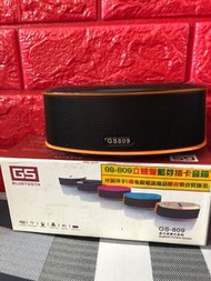 👇🏻降價👇🏻GS-809立體聲藍牙插卡音箱 藍牙喇叭