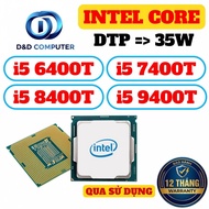 CPU "END" 35W - i5 9400T, i5 8400T, i5 7400T, i5 6400T - BEAUTIFUL, USED PRODUCTS.