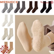 Snow Terry Socks - EU Size 38-44, Thick Plush Thermal Men's Socks for Cold Weather Protection