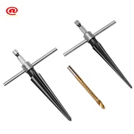 Hand Reamer Tool, Tapered Reamer Set, 3-13mm(1/8In-1/2In) & 5-16mm((In-5/8In) Bridge Pin Hole Handle