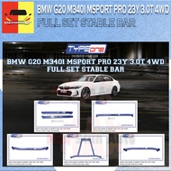 TYPE ONE 100% ORIGINAL BMW G20 M340i MSPORT PRO 23Y 3.0T 4WD FULL SET STABLE BAR COLOUR BLUE CAR BOD