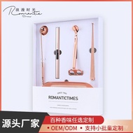 Gift Box Candle Extinguishing Set Scented Candle Kit Lighting Scissors Tool Tool Candle Wick Cutting