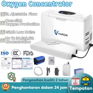 VARON Oxygen Concentrator,Oxygen Concentration 30.5±2.5% ,3L/min Portable Oxygen Concentrator with B