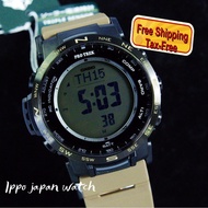 JDM MAY WATCH ★Jam Tangan Lelaki Casio PRW-35 Siri PRW-35LD-5 PRW-35LD-5JF Resin Berasaskan Bio/Kaca