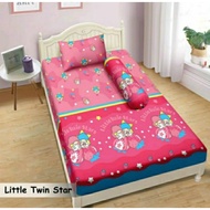Lady rose single Bed Sheet Size 120x200 little twin star