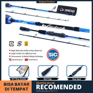 Joran Daido Warlock JS Japan Style Bahan Carbon Solid Panjang 120 135 150 - Tongkat Joran Pancing Ku