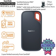 SanDisk E81 Extreme PRO® 1TB 2TB Portable SSD V2 ( 2000MB/s2 read/write speeds )( 100% AUTHENTIC )