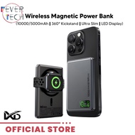 MXD 3in1 5000/10000mAh Magnetic Powerbank 15W Qi2 Fast Charging Wireless Power Bank Portable Charger