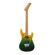 No stock need to pre order EVH 5150 Series Deluxe QM Electric Guitar, Baked Maple FB, Limeade Zest