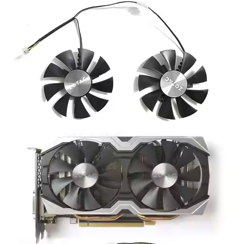 For ZOTAC GTX 1060 AMP GTX1070 1070 MINI graphics card cooling fan 85MM GA91S2H GFY09010E12SPA GTX10