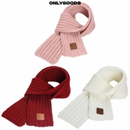 ONLYY Neck Warmer Fashion Thick Outdoor Knitted Scarf