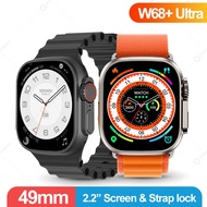 # 49mm Smart Watch W68+ Ultra GPS Motion Tracking NFC Iwo Smartwatch Custom Wallpaper 100 Sports Watch for Android IOS
