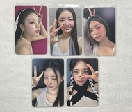 Itzy小卡 特典 Cheshire Yeji Lia Ryujin Chaeryeong Yuna