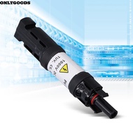 ONLYGOODS  Panel Connectors, 2.5-6.0mm Wire Diameter 1000V DC  PV Diode Connector, Silver-plated Cop