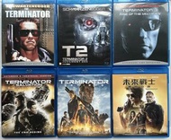(極新港版) 稀有絕版 全走不散賣 未來戰士系列 Terminator series blu ray 藍光碟