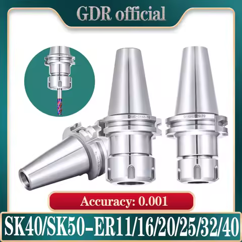 GDR SK40 ER SK50 ER JT40 ER DIN69871 ER Tool holder SK40 ER11 ER16 ER20 ER25 ER32 ER40 ER collet chu