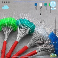 SUHUHD 200pcs Fishing Bobber Stopper, Float Fishing Supply Rubber Bean, Durable transparent Soft 5Co