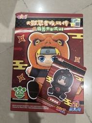 火影忍者疾風傳盲盒 萌獸坐坐派對公仔掛件 宇智波鼬