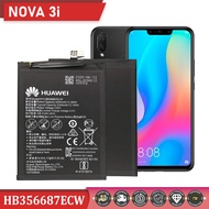 Original Battery for Huawei Nova 3i Battery Original Model: HB356687ECW (3340mAh) High Quality Phone