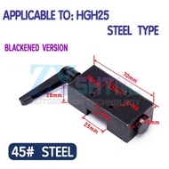 HGR15/HGR20/HGR25/HGR30 Linear guide rail clamp fixed ring slider lock guide rail limiter Aluminum a