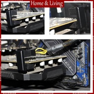 AOTO ATX 8pin 6Pin Male 180 Degree Angled to 8 Pin 6 Pin Female Power Jack Adapter