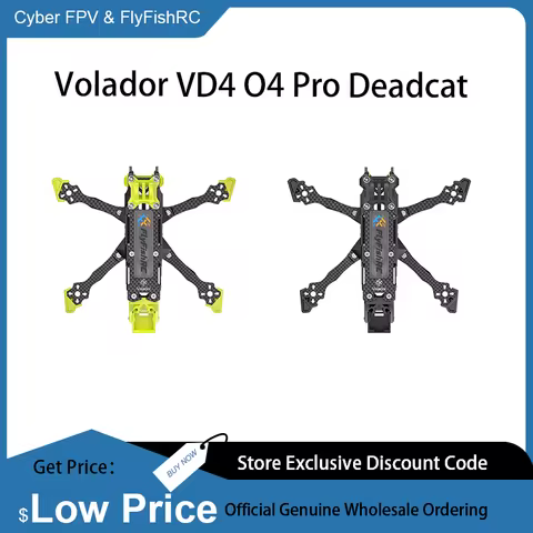 FlyFishRC Volador VD4 O4 Pro Deadcat FPV T700 Frame Kit